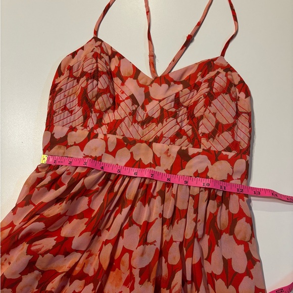 Badgley Mischka for Le Tote maxi dress, adjustable criss cross straps, size 2 - Picture 7 of 11